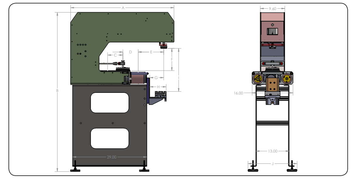Schematic G8-150X G8-150 double action wide specifications